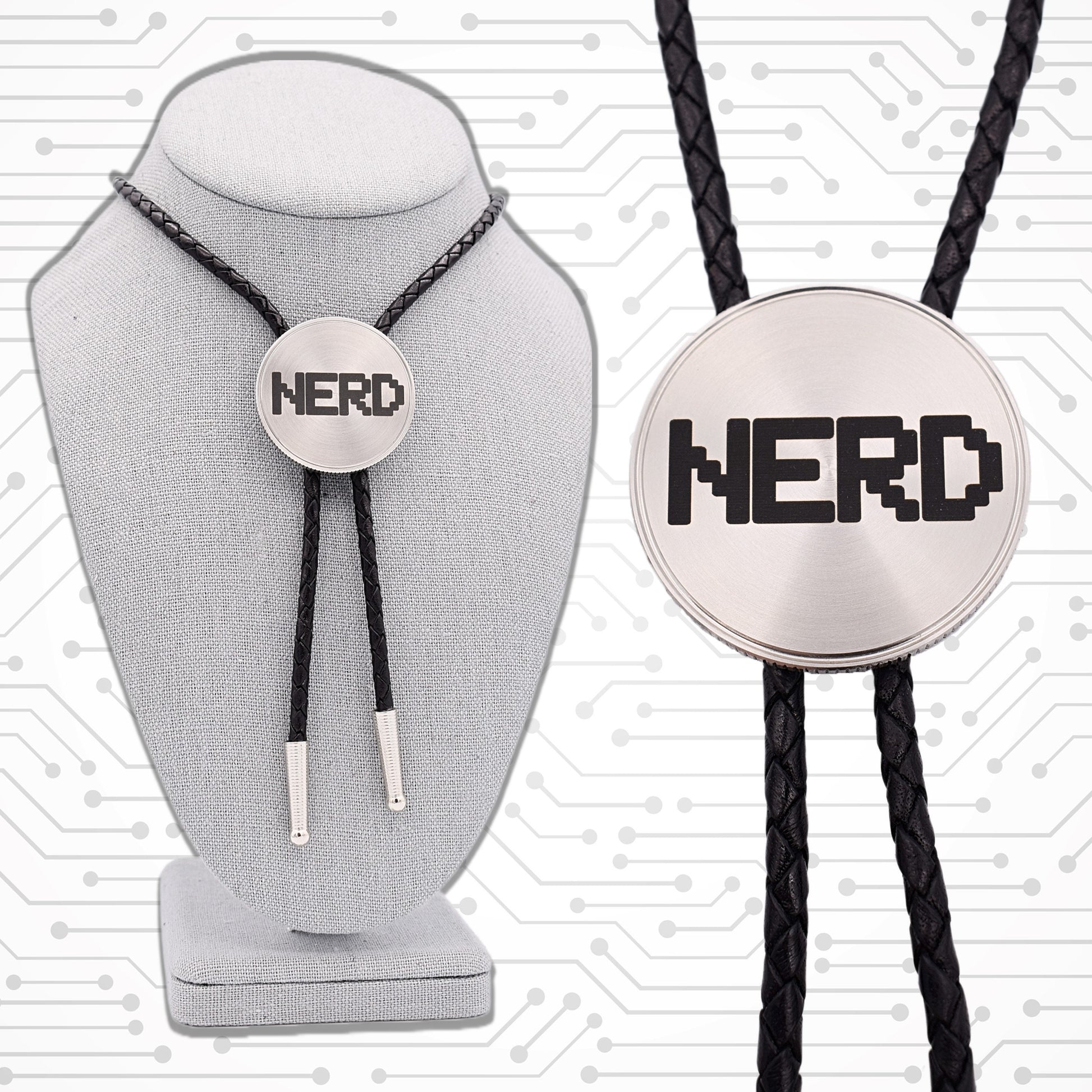 Bolo Tie,hat shirt mug,history buff nerd,medieval castle,cosplay armor,video game nerd,dorky dork,geeky geek,gamer gamer girl,gamer guy,larping cosplay,nerdy glasses,computer tech