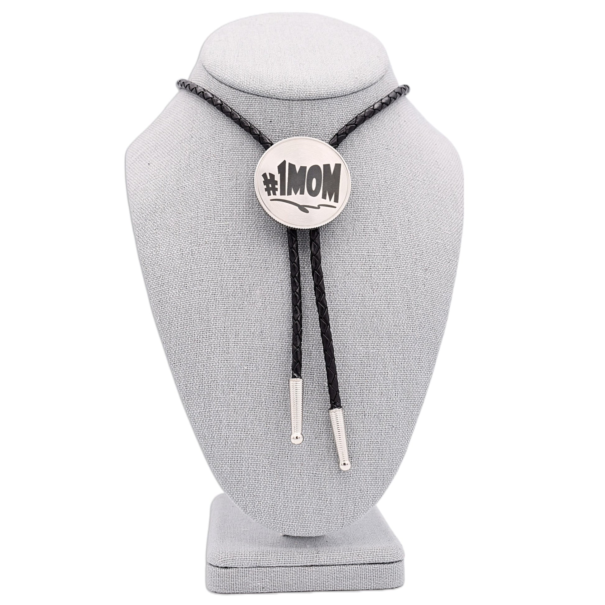 Bolo Tie,hat shirt mug,sticker pin brooch,shirt mug hat,money clip wallet,anniversary birth,number one mom,1 best mom,mother grandma,mom bolo tie,mom belt buckle,girl boss mom,country western mom