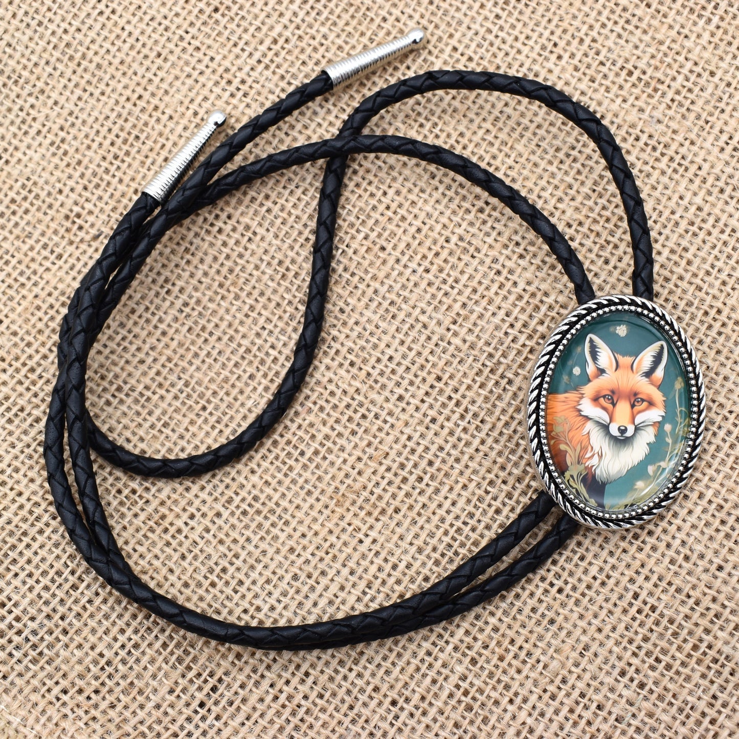 Red Fox Boho Unisex Gift Bolo Tie