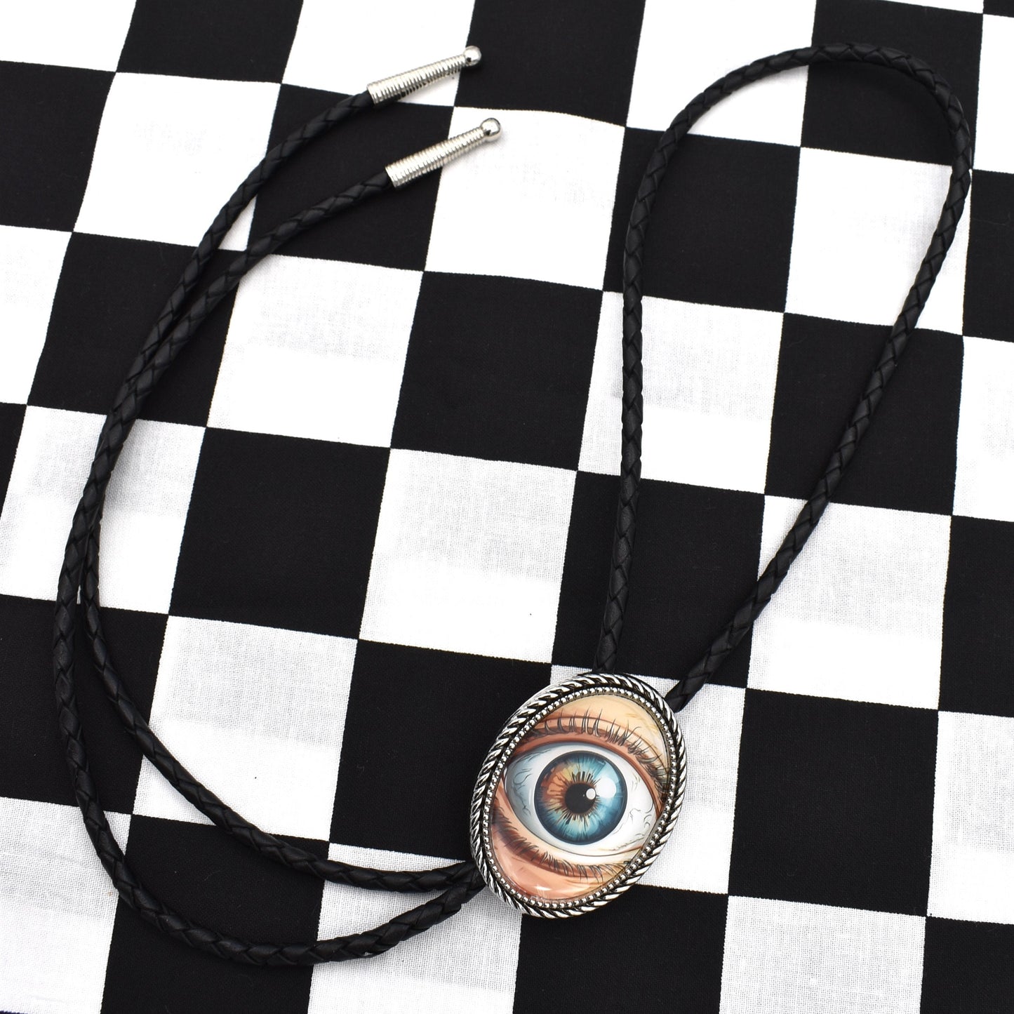 Eye Human Eye Fantasy Creepy Bolo Tie