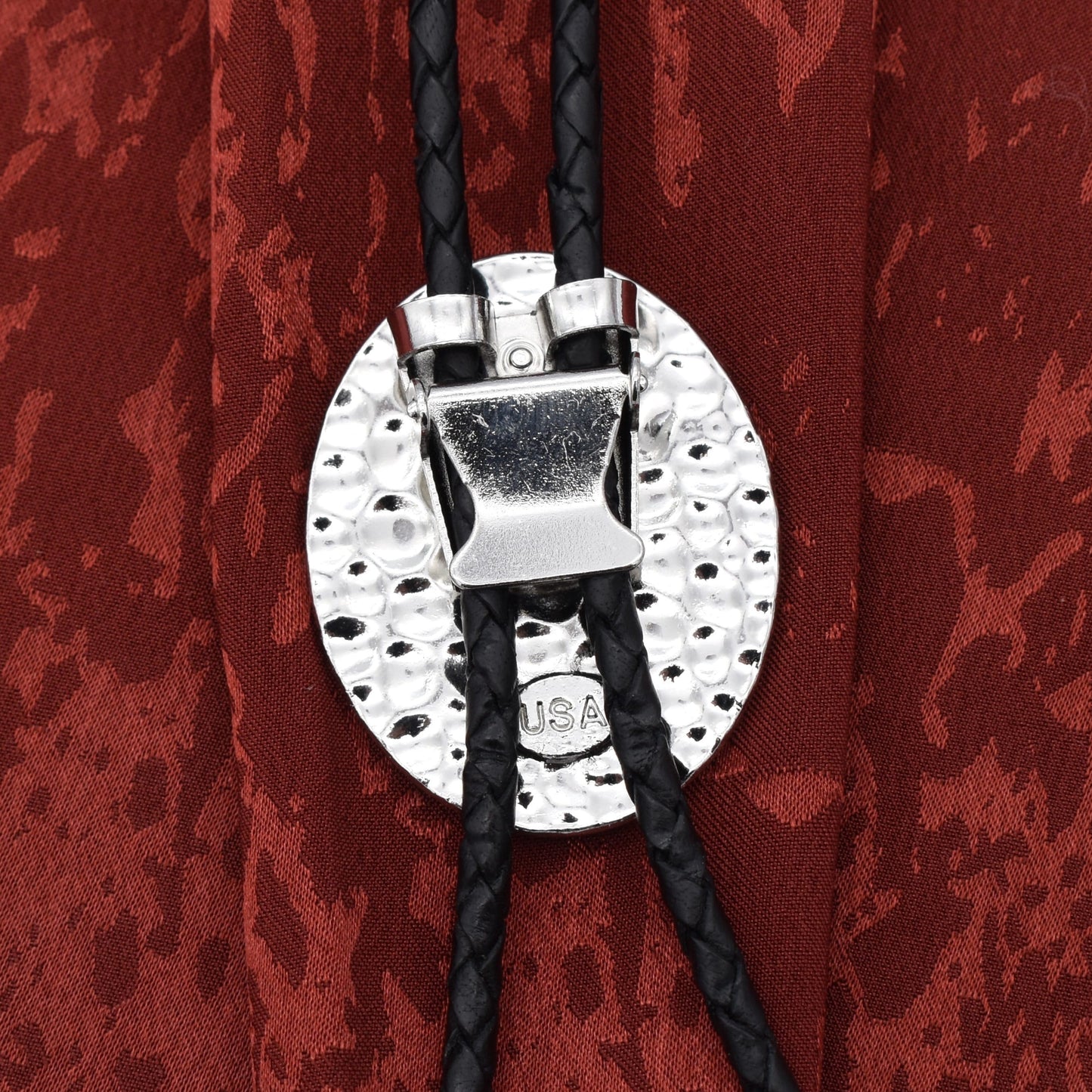 Fisherman Jumping Trout River Bolo Tie