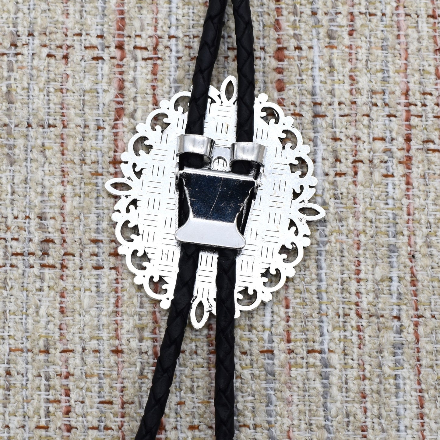 Crane Bamboo Forest Nature Lover Bolo Tie