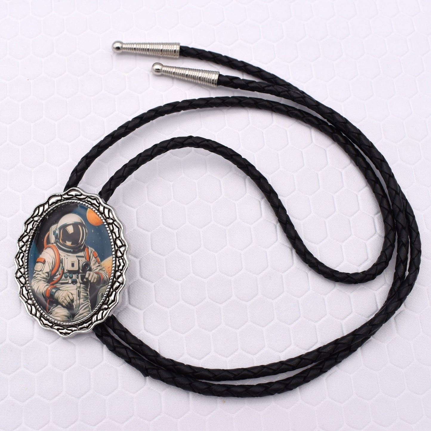 sci fi astronaut bolo necktie