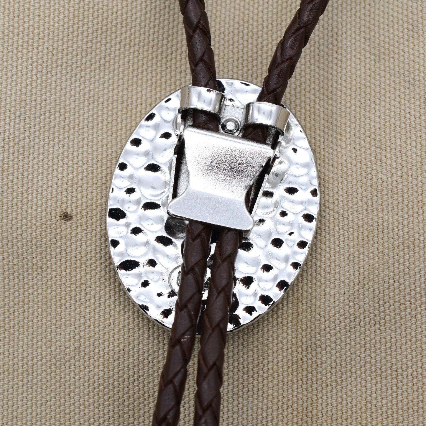 Women's Motorcycle Custom Cord Size Bolo Tie