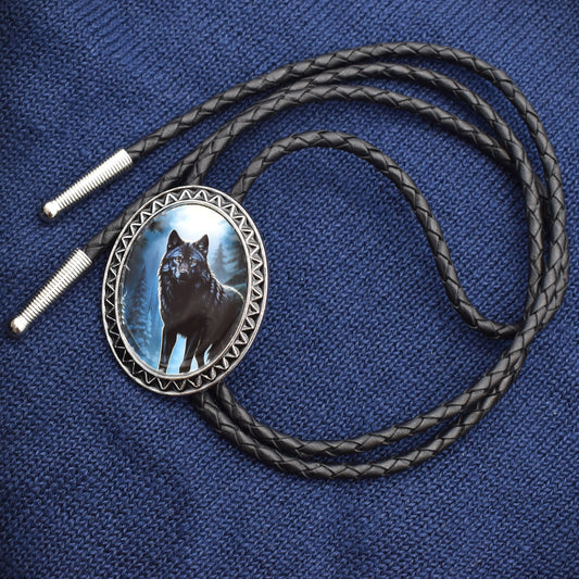 mens bolo tie man,womens ladies bolo,black tie brown tie,lone wolf coyote,spirit animal wolf,wolf bolo tie,wolf belt buckle,western bolo tie,western print shirt,arctic gray wolf,vintage wolf shirt,vintage wolf sweater,full moon werewolf