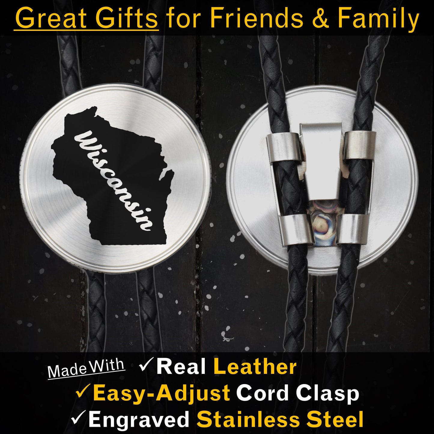 Wisconsin Bolo Tie