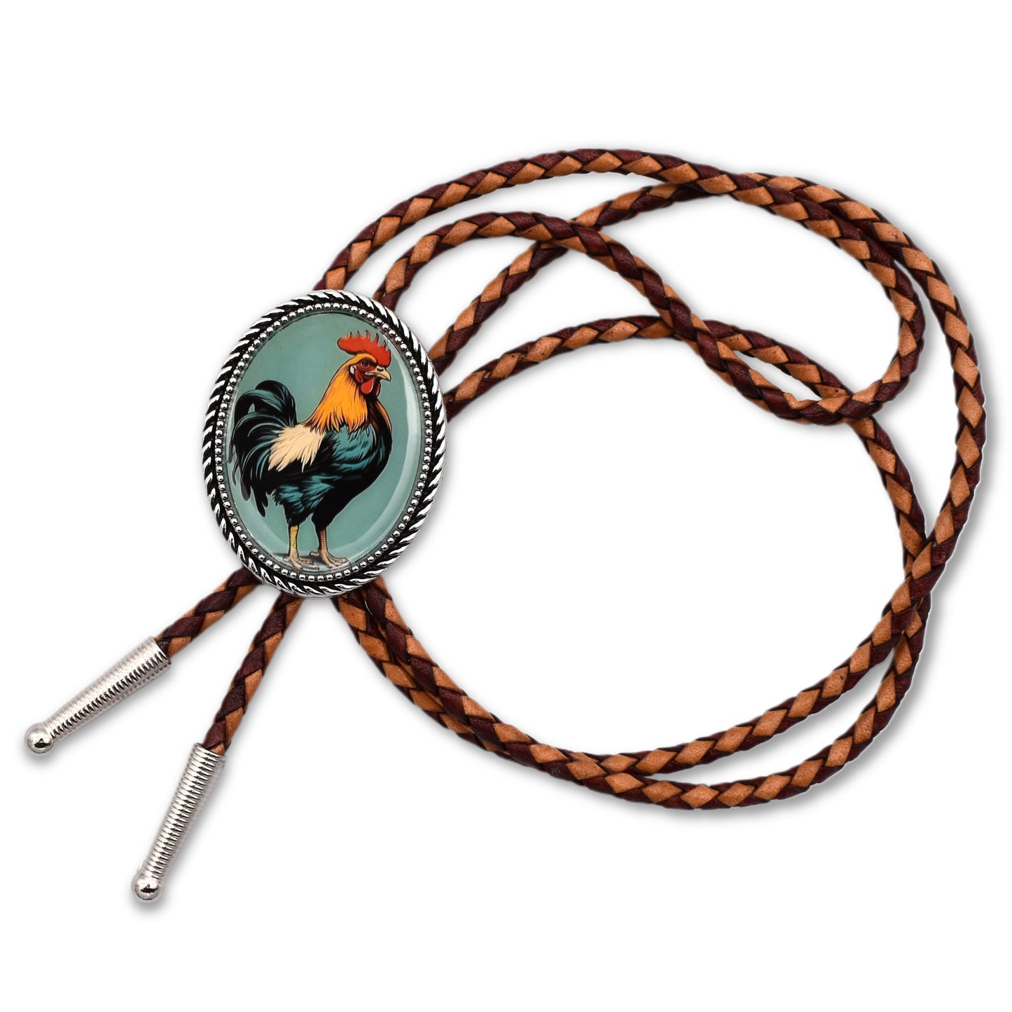 western wedding tie,handmade bolo tie,bola string bolo tie,western lariat bolo,mens bolo tie man,womens ladies bolo,custom personalized,black tie brown tie,cowboy bolo tie,farm red barn,rooster chicken,weather vane roof,country girl boy