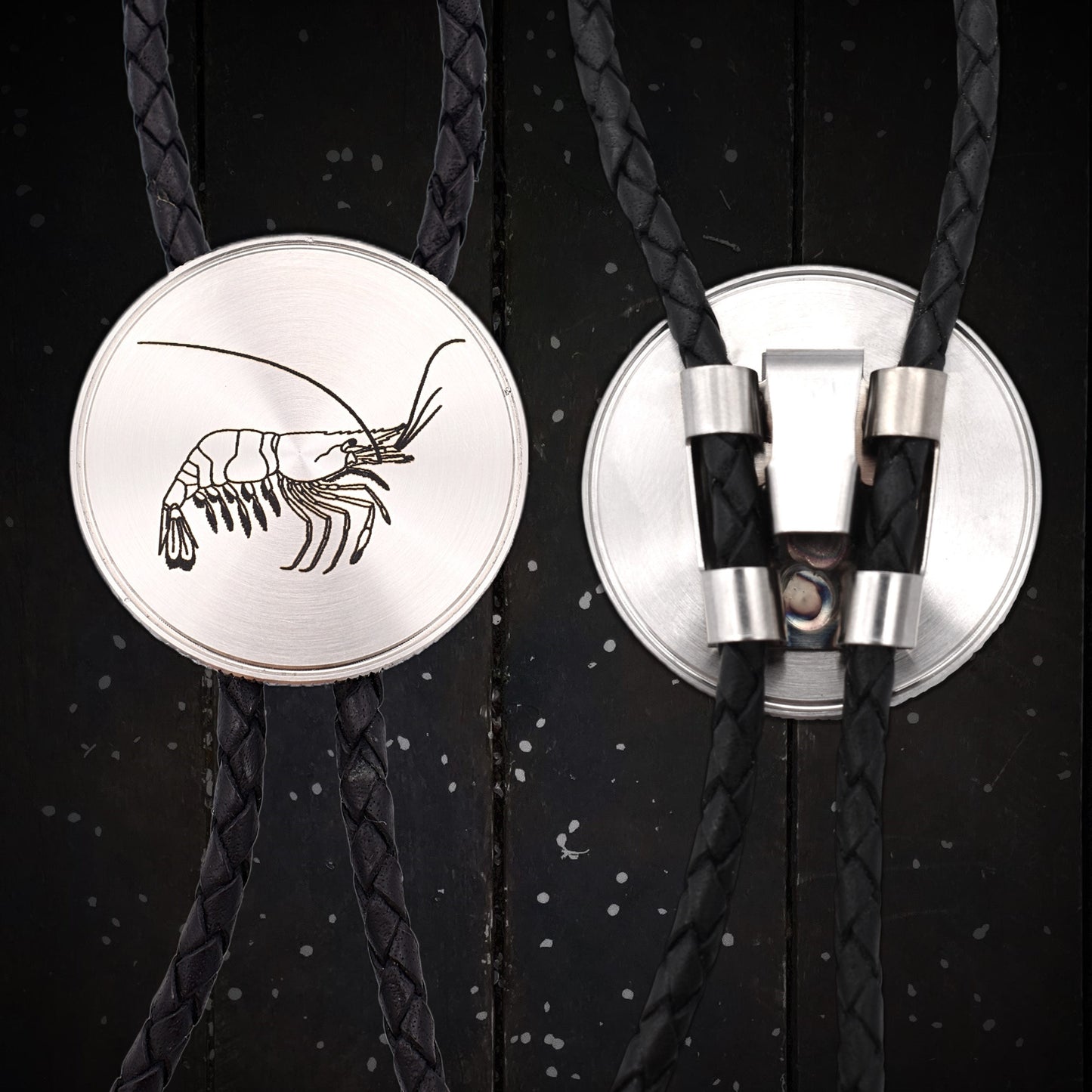 Prawn Shrimp Bolo Tie