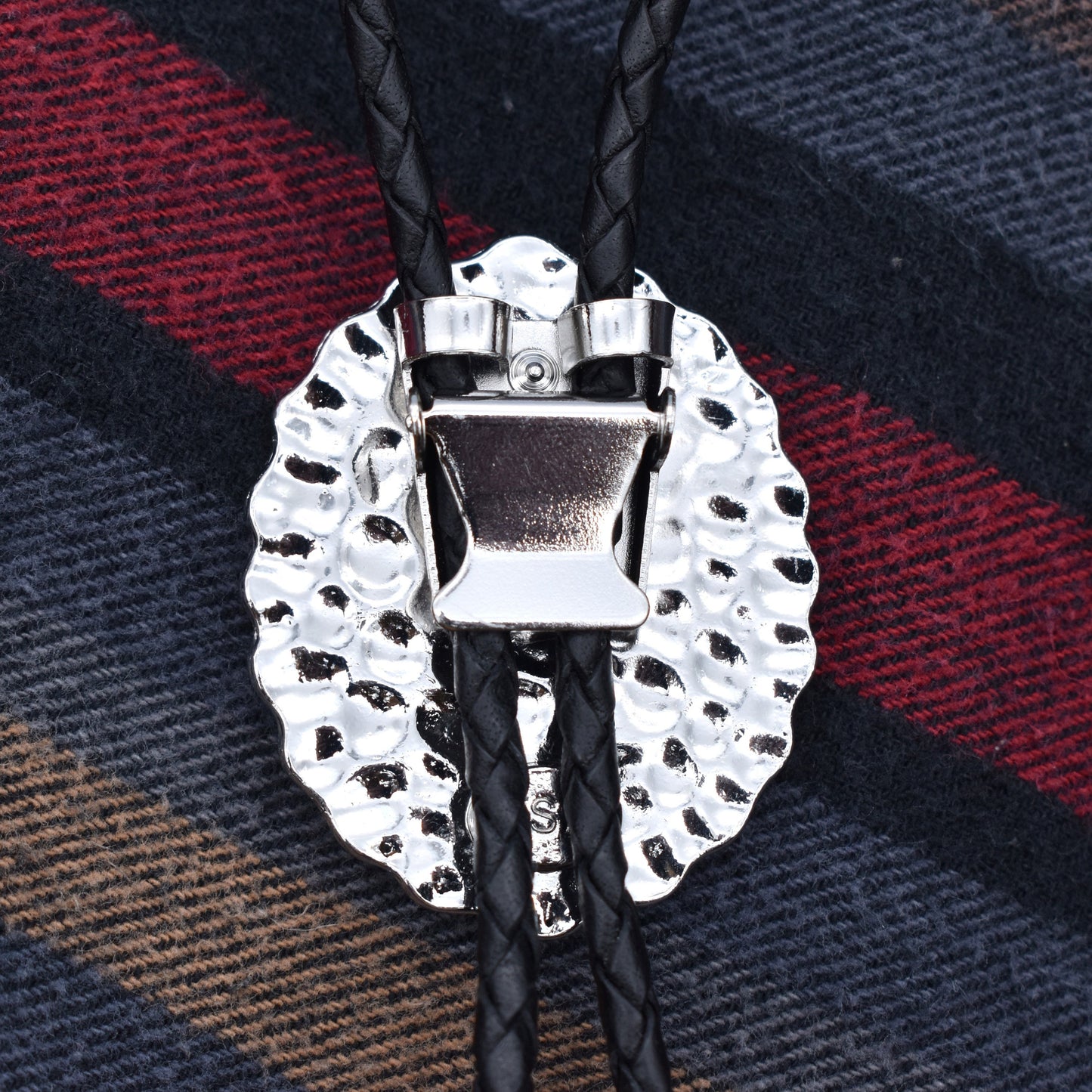 Wolf Personalized Cord Color Bolo Tie