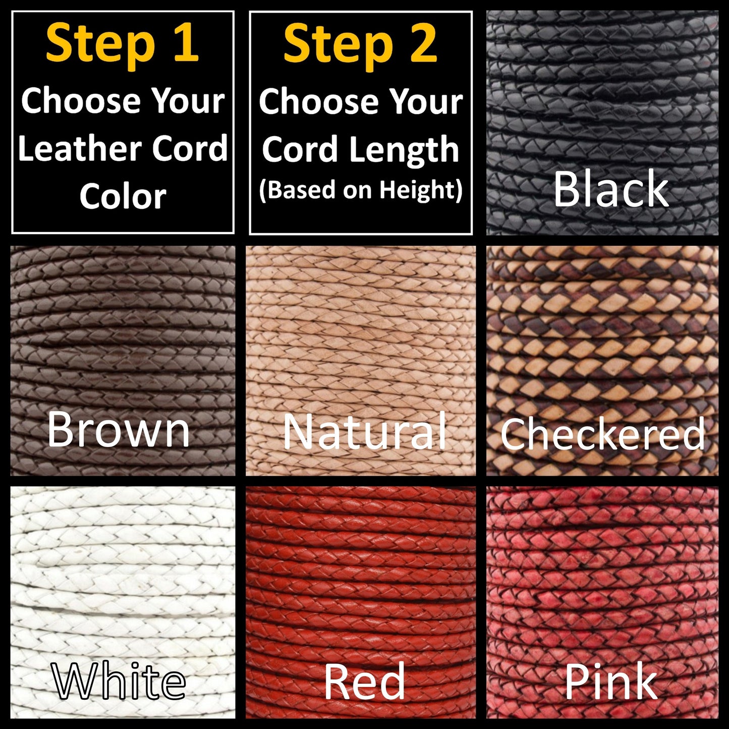 Motorcycle Custom Cord Size Bolo Tie