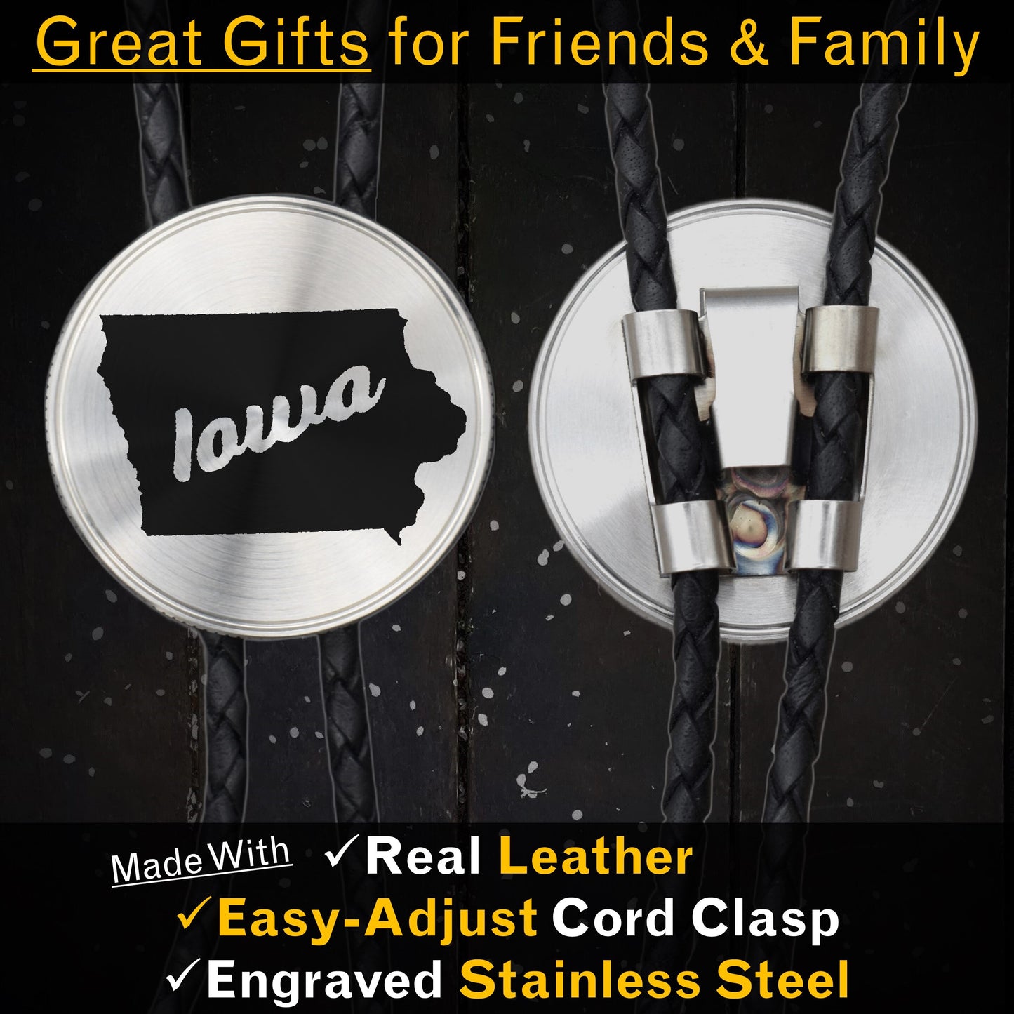 Iowa Bolo Tie
