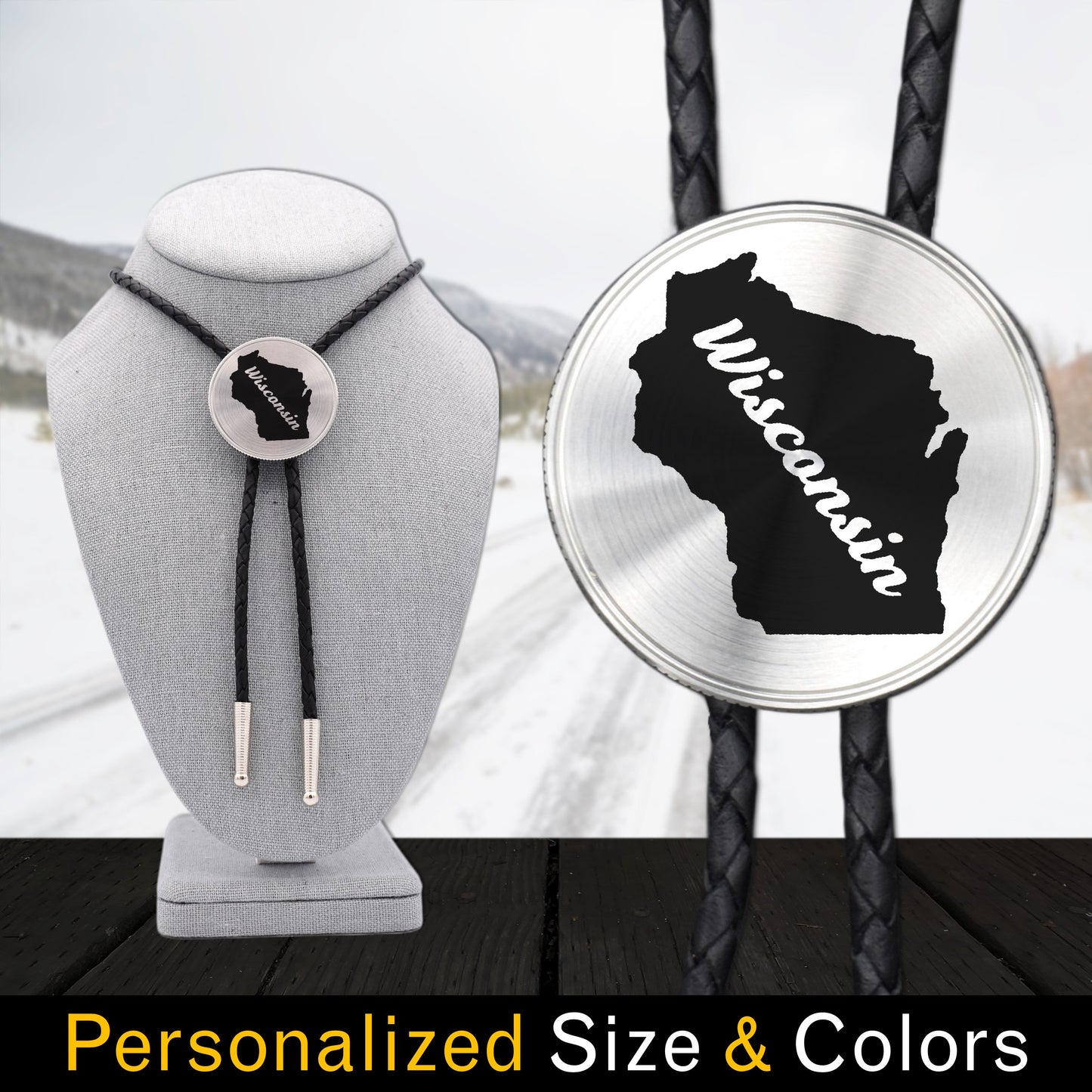 bola_tie_bolo_tie,lariat_string_tie,gifts_for_men_man,shirt_hat_mug_pin,custom_personalized,gift_for_him_husband,university_college,wisconsin_bolo_tie,wisconsin_state_seal,wisconsin_buckle,wisconsin_necktie,wisconsin_wedding,wisconsin_flag