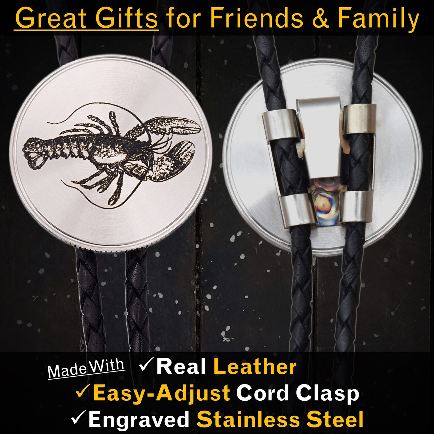 Lobster Bolo Tie