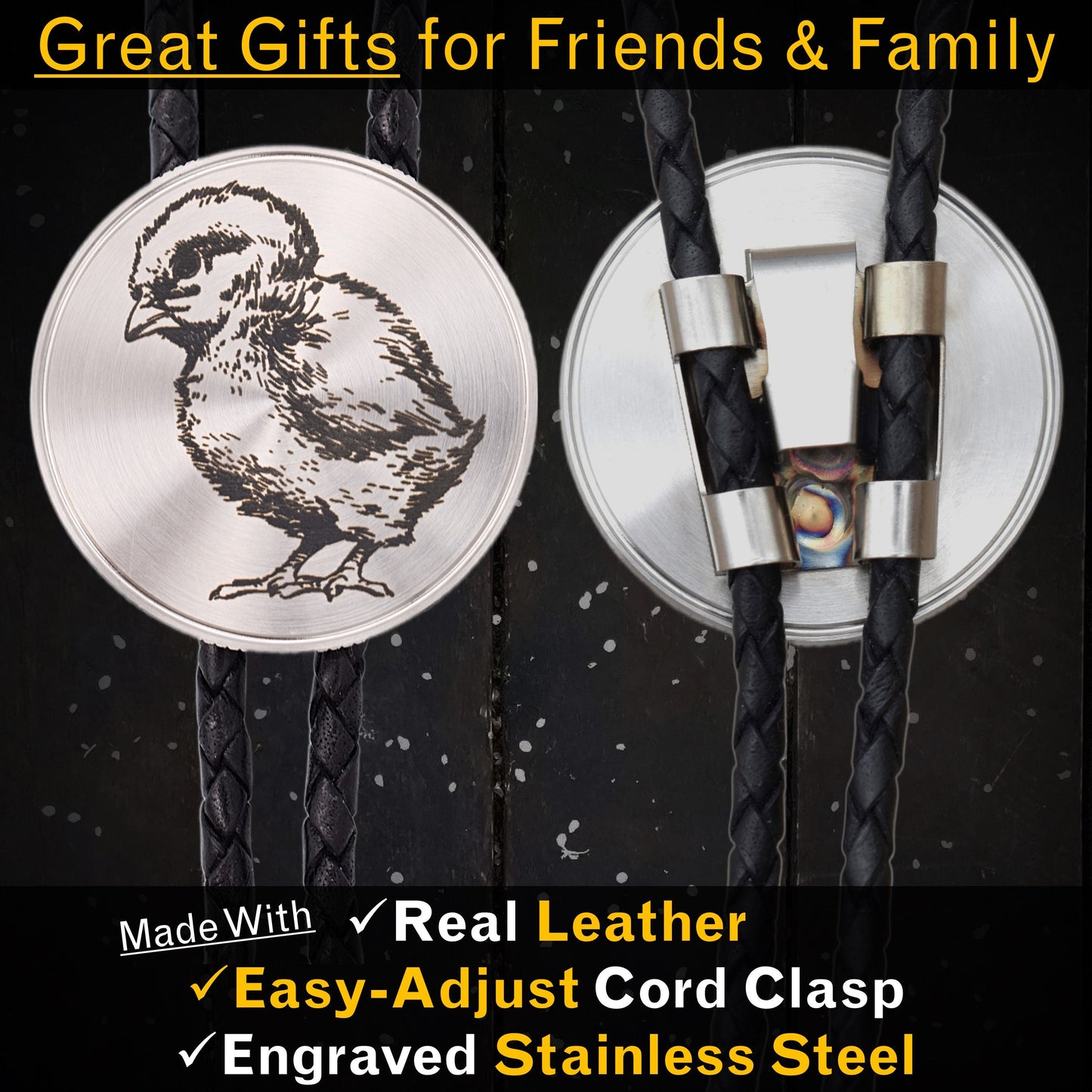 Chick Bolo Tie
