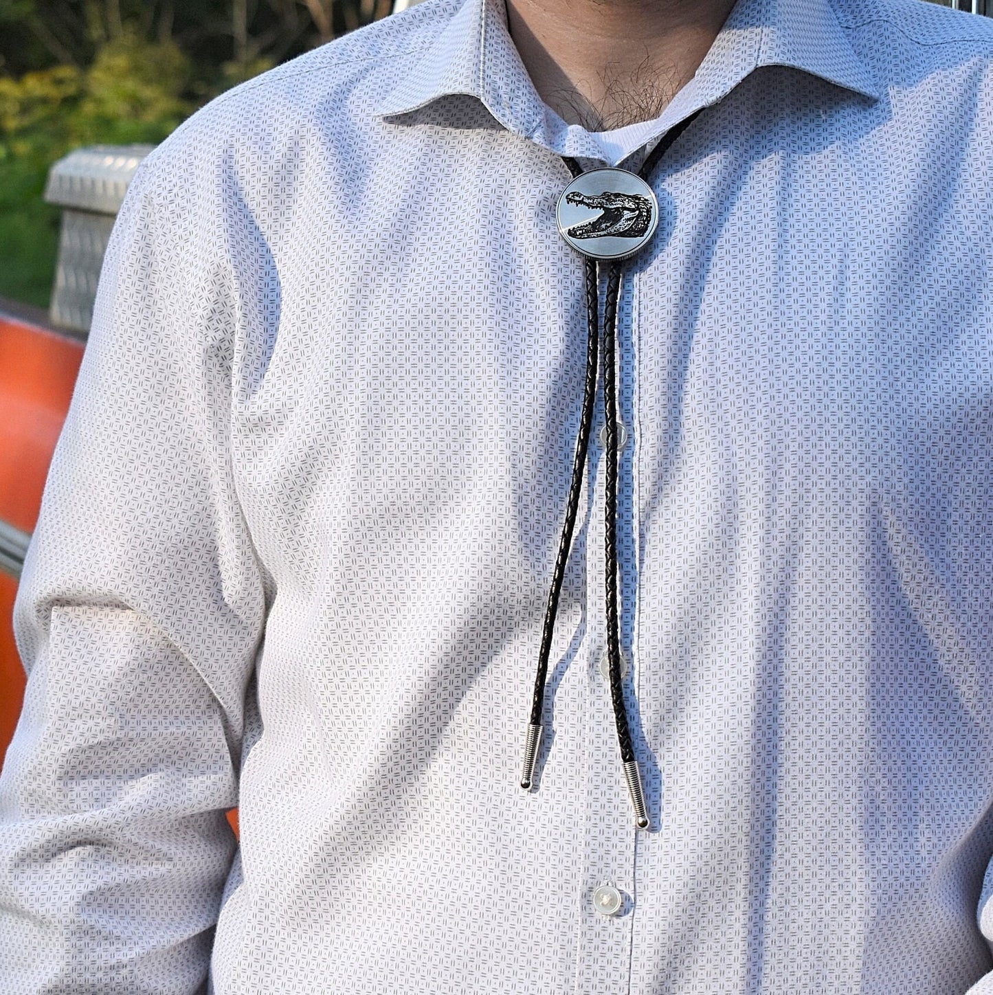 Alligator Bolo Tie