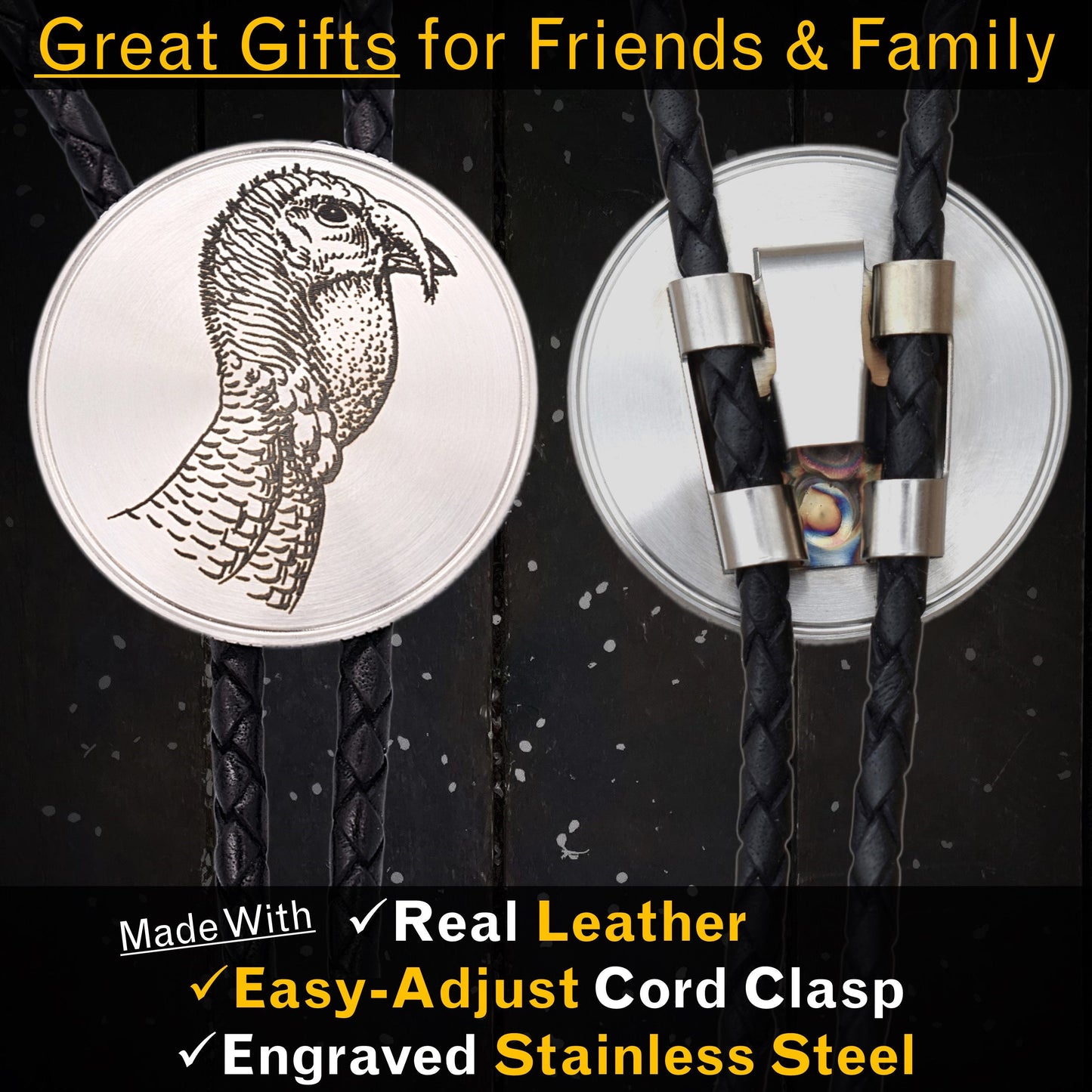 Turkey Bolo Tie