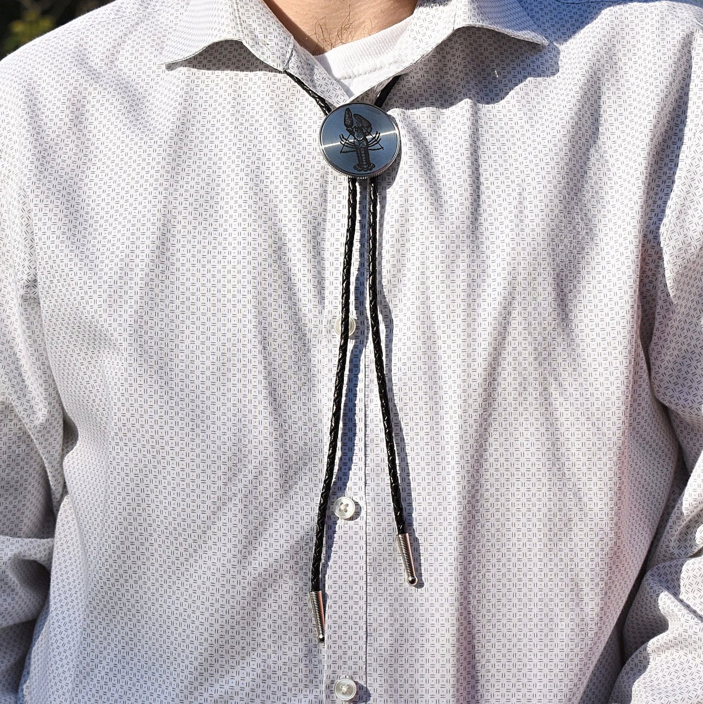 Crawfish Bolo Tie