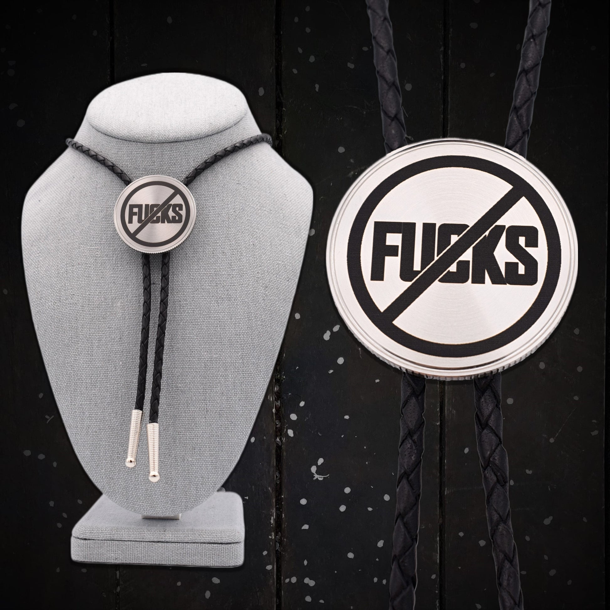 Bolo Tie,bat bolo tie,insect bolo tie,skull bolo tie,punk metal necklace,choker necklace,choker bolo tie,bad bitch,yolo live life,no fucks,FUCK bolo tie,statement rude punk,slut whore fuck