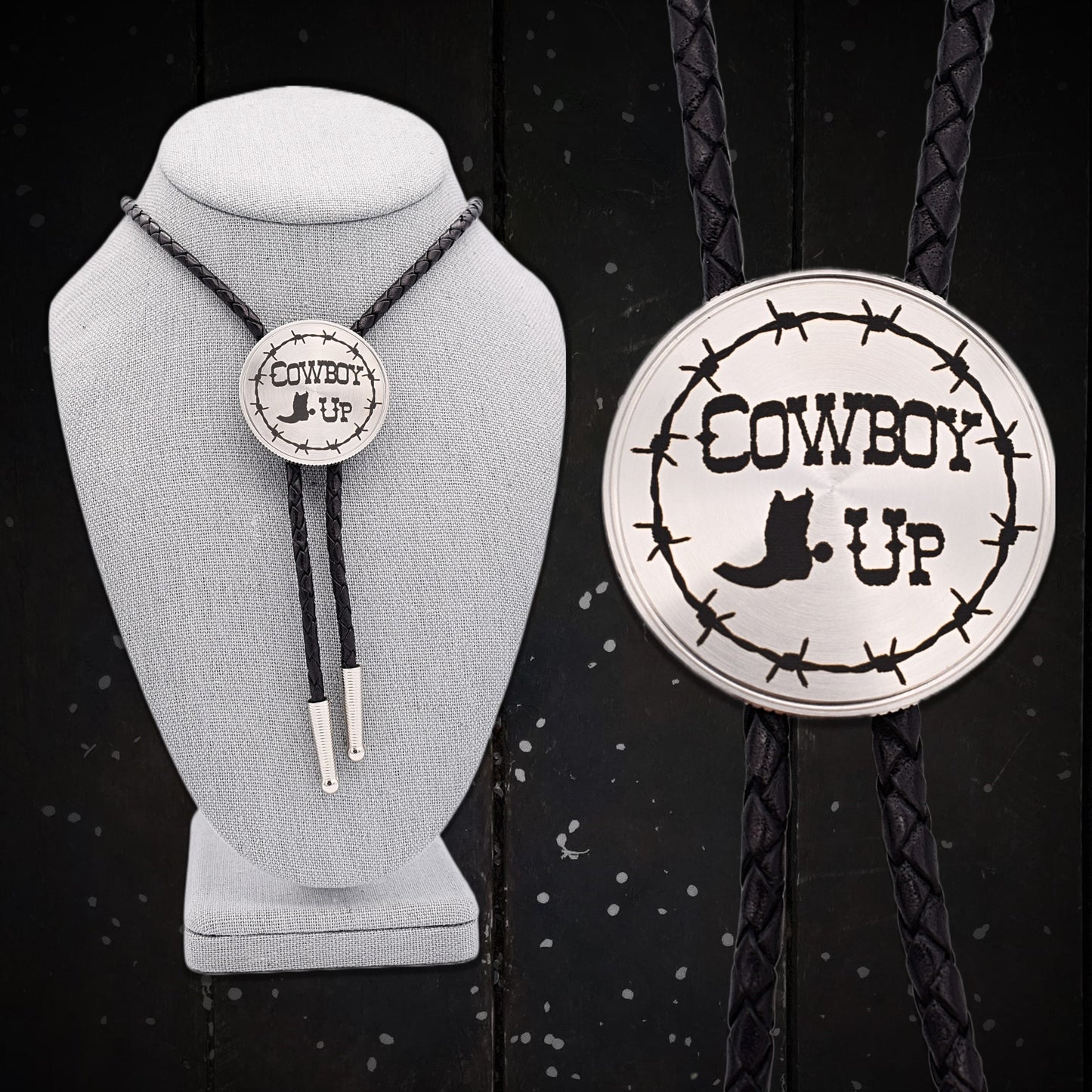 rancher cattle farm,Cowboy wedding tie,git er r done,redneck bolo tie,farming farmer,cattle cow,paisley western,cowboy hat,cowboy up shirt,barbed wire camo,cowboy bolo tie,man of the hour,my first rodeo bolo
