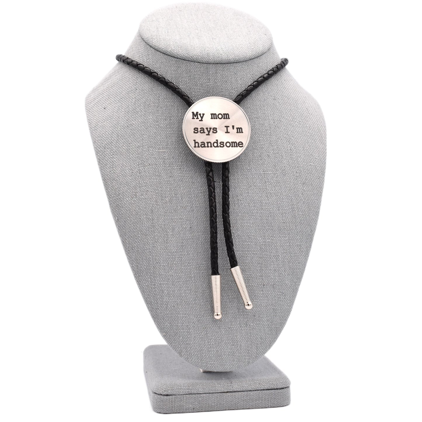 Cowboy wedding tie,western bolo tie,stud bad mother,beef cake bolo,giddy up cowboy,mama tried,funny joke words,dark humor,self depricating,humor dad joke,pickup lines,beefcake bolo tie,giddy up bolo