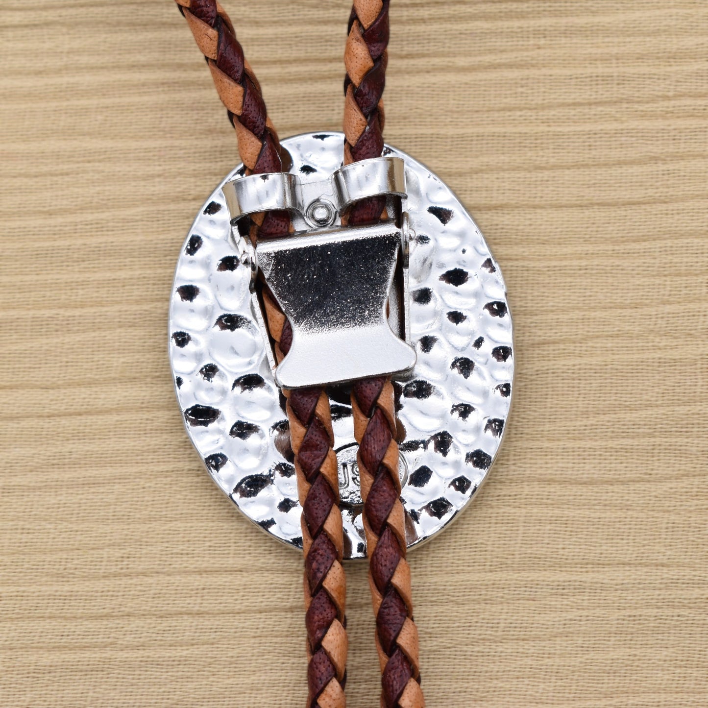 Train Bolo Tie | Western Frontier Americana Railroads Gift for Man