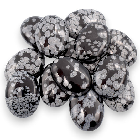 Snowflake Obsidian Stone Bolo Tie