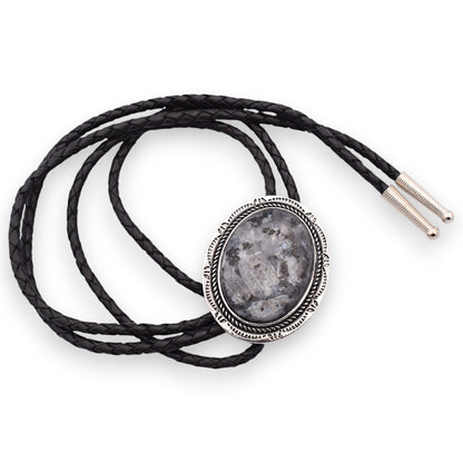 Spectrolite Stone Bolo Tie