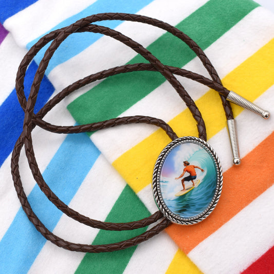 bola string bolo tie,mens bolo tie man,womens ladies bolo,hippie boho bolo,shark tooth necklace,puka shell necklace,surfer beach bro,surfing accessories,gift for surfer,surfboard shirt hat,surfing sticker logo,surfing belt buckle,gift for him her