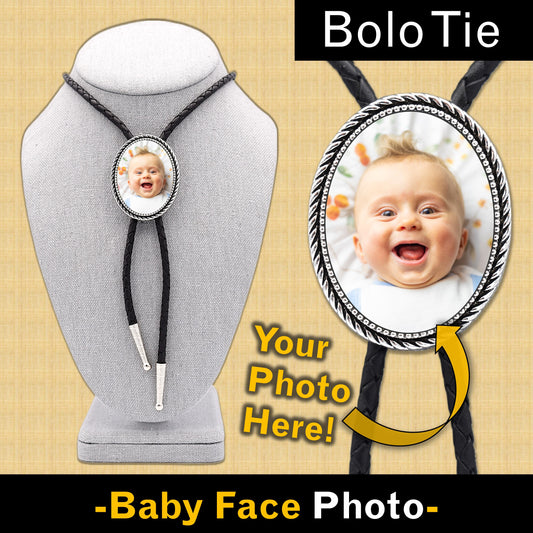 custom bolo tie,custom belt buckle,custom photo gift,mens bolo tie man,womens ladies bolo,photo coffee mug,baby face mug,new dad father,baby face keychain,father's day gift,new dad baby shower,photo frame portrait,mother's day gift