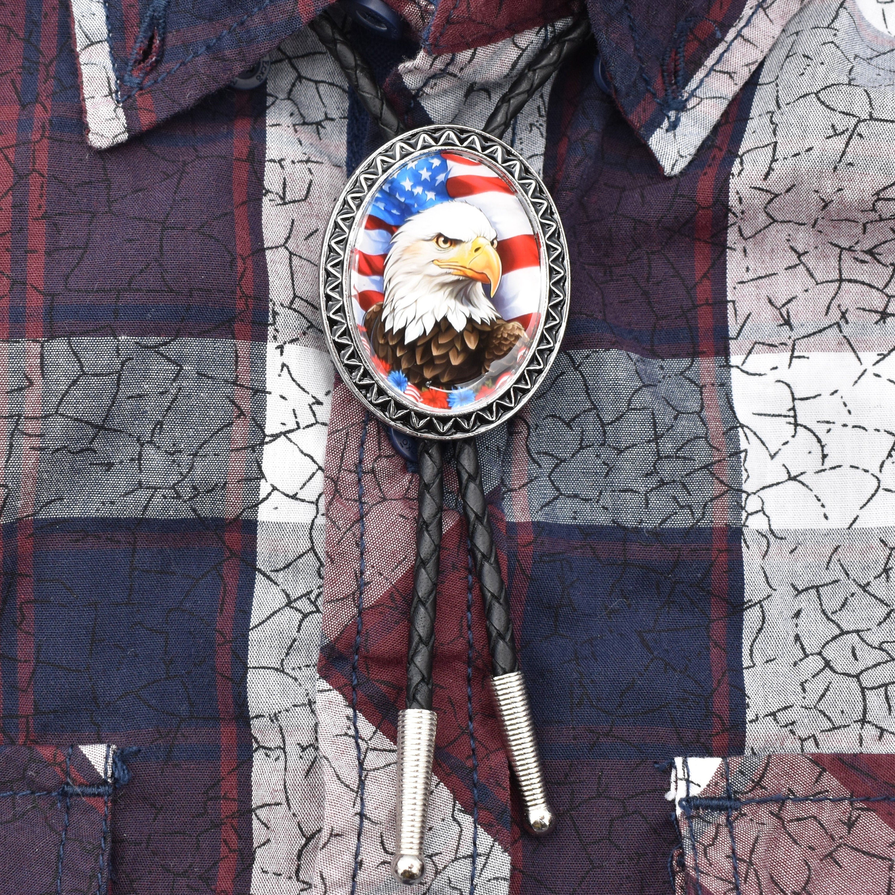 Bolo Tie // Coyote Dalmatian Stone // Sea Foam Bolo Cord // Equestrian // Western // Cowboy // cheapest Stampede // Rodeo