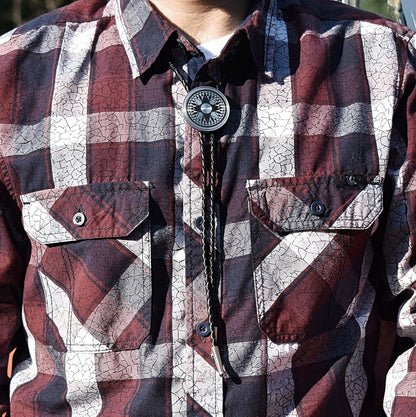 Compass Bolo Tie
